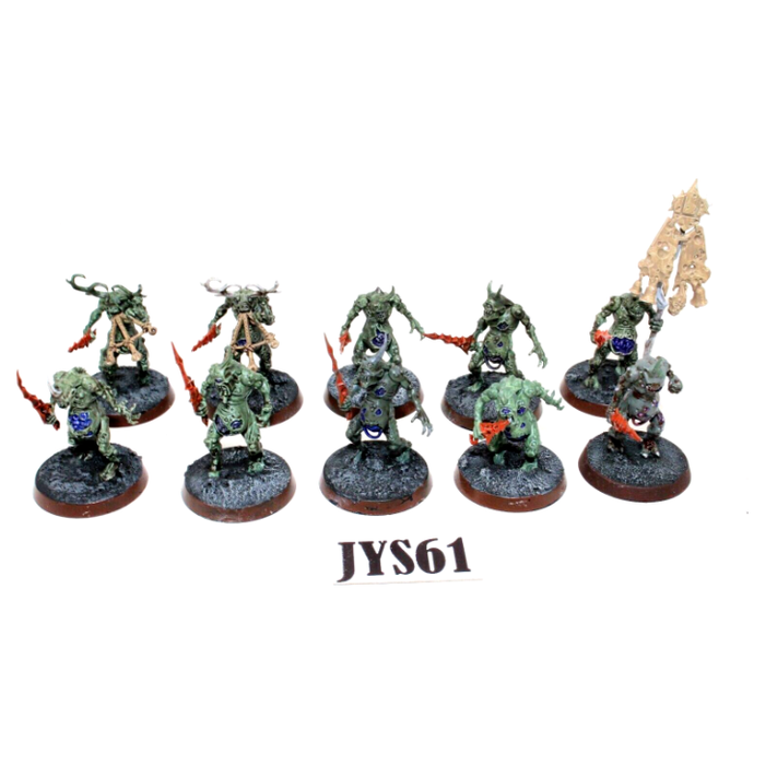 Warhammer Chaos Daemons Plaguebearers Well Painted JYS61 - Tistaminis