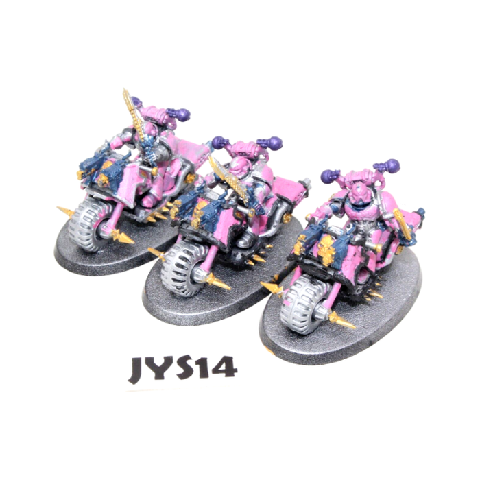 Warhammer Chaos Space Marines Bikers JYS14