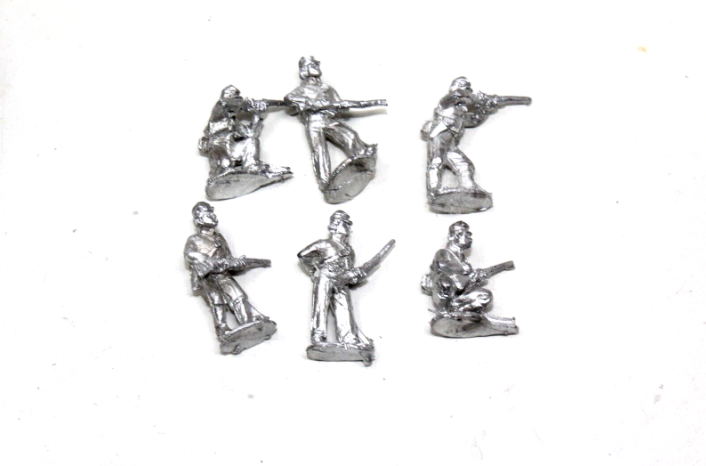 Perry Miniatures ACW 7 Dismounted Union Cavalry Metal JYS29