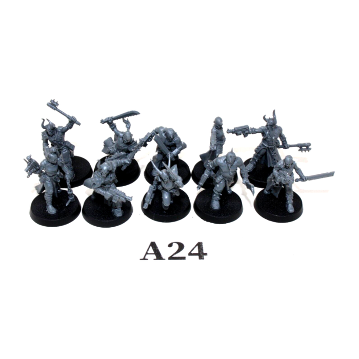 Warhammer Chaos Space Marines Chaos Cultists A24