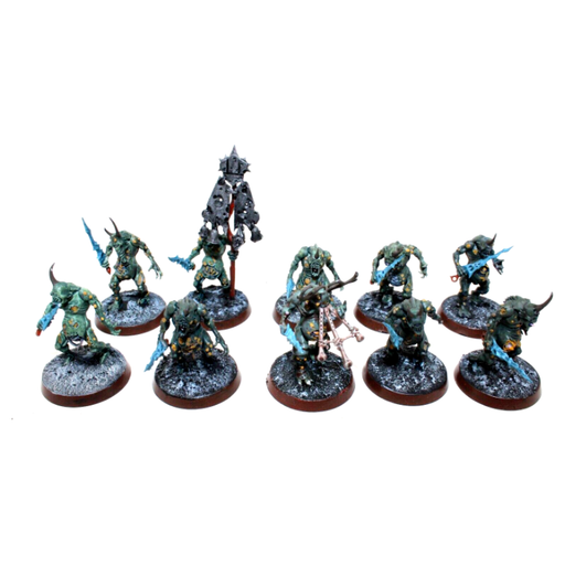 Warhammer Chaos Daemons Plaguebearers Well Painted JYS61 - Tistaminis