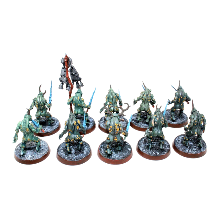 Warhammer Chaos Daemons Plaguebearers Well Painted JYS61 - Tistaminis