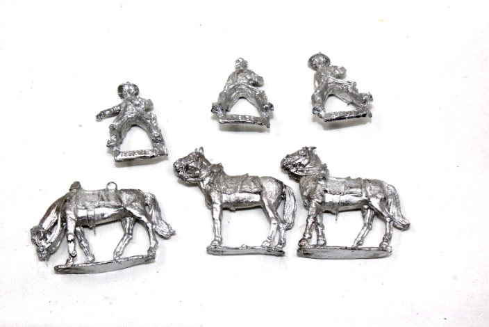 Perry Miniatures ACW 44 Union Mounted Commanders Metal JYS32