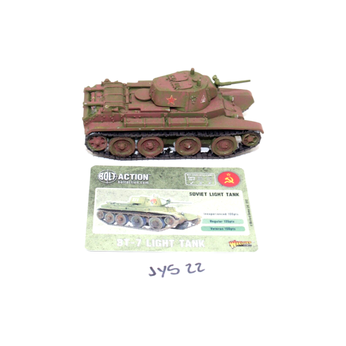 Bolt Action BT-7 Soviet Light Tank JYS22