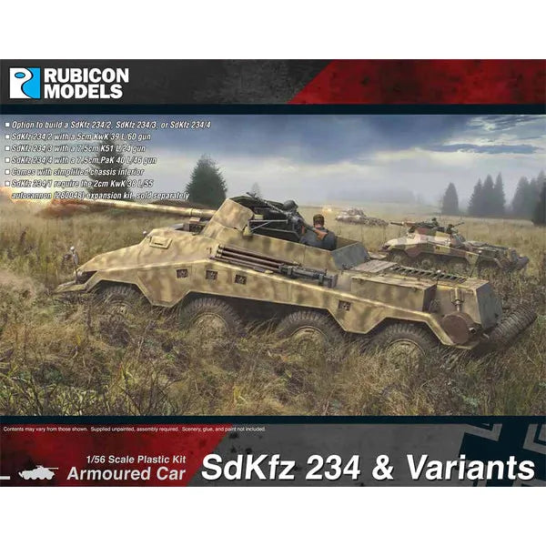 Rubicon German SdKfz 234 & Variants New - Tistaminis
