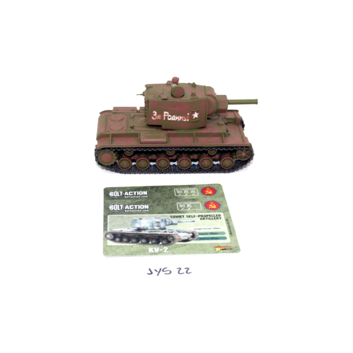 Bolt Action KV-2 Soviet Self-Propelled Artillery JYS22