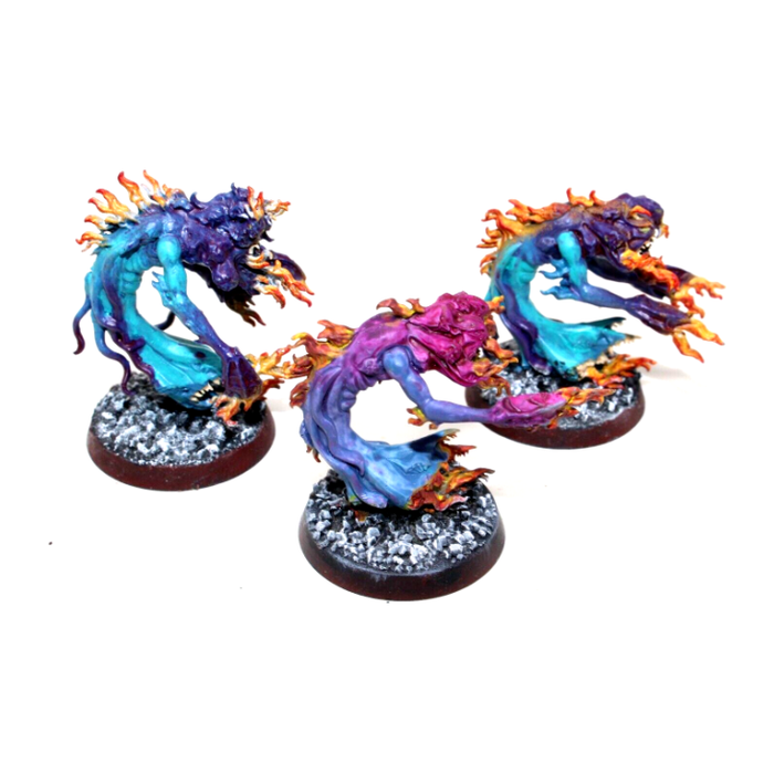 Warhammer Chaos Daemons Tzeentch Flamers Well Painted JYS62 - Tistaminis