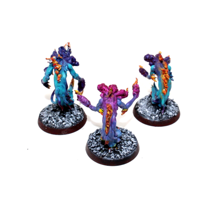 Warhammer Chaos Daemons Tzeentch Flamers Well Painted JYS62 - Tistaminis