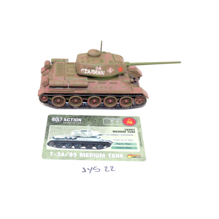 Bolt Action T-34/85 Soviet Medium Tank JYS22