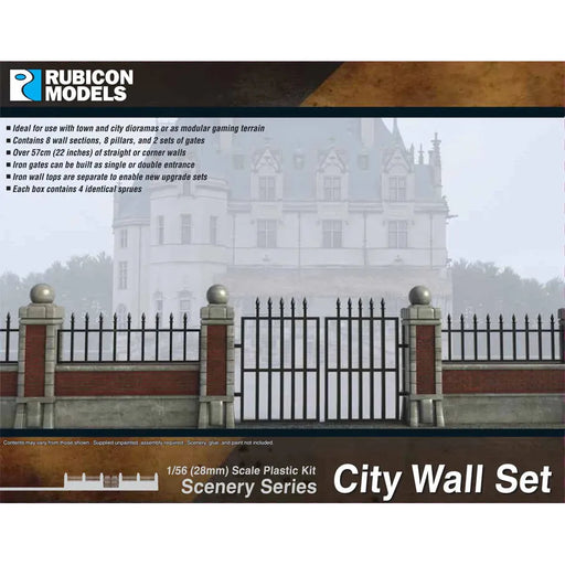 Rubicon City Brick Wall Set New - Tistaminis