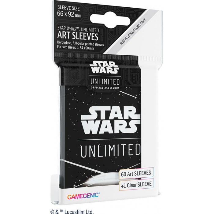 Star Wars: Unlimited Art Sleeves: Card Back White