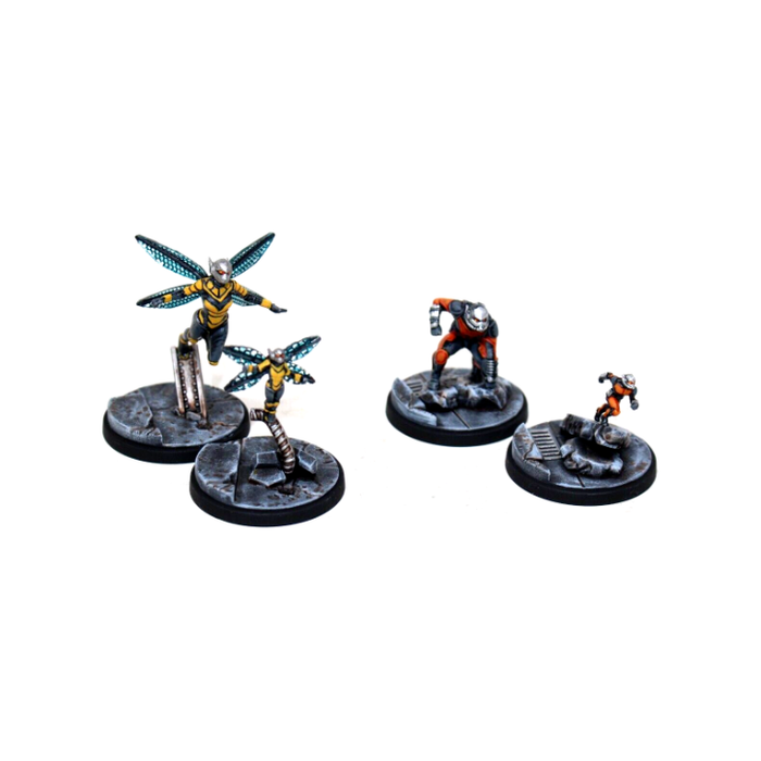 Marvel Crisis Protocol Ant Man and Wasp Well Painted - Tistaminis