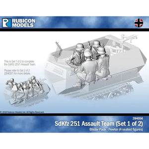 Rubicon SdKfz251/1 Assault Team: Set 1 of 2 New - Tistaminis