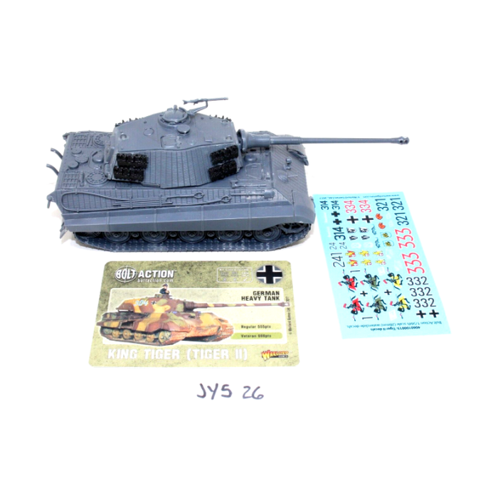 Bolt Action King Tiger (Tiger II) German Heavy Tank JYS26