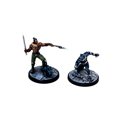 Marvel Crisis Protocol Black Panther and Killmonger - Tistaminis