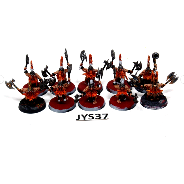 Warhammer Dwarves Fyreslayers  Vulkite Berzerkers JYS37 - Tistaminis