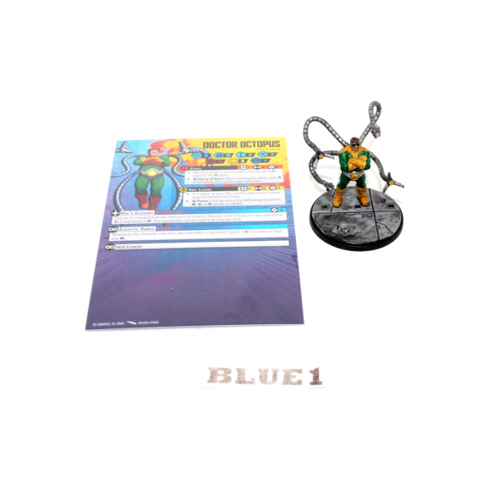 Marvel Crisis Protocol Dr. Octopus Well Painted BLUE1 - Tistaminis