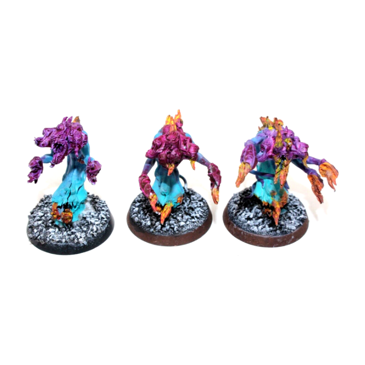 Warhammer Chaos Daemons Tzeentch Flamers Well Painted JYS62 - Tistaminis