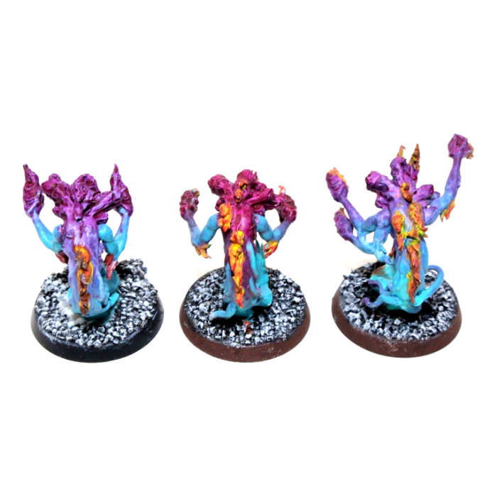 Warhammer Chaos Daemons Tzeentch Flamers Well Painted JYS62 - Tistaminis