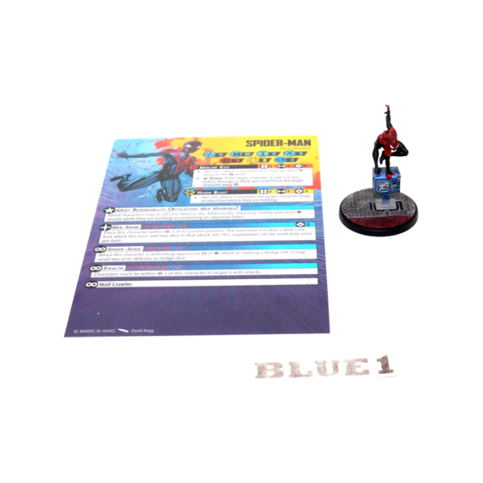 Marvel Crisis Protocol Spider Man Miles Morales BLUE1 - Tistaminis