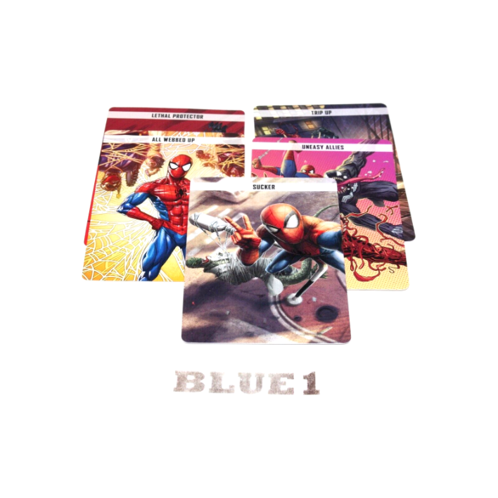 Marvel Crisis Protocol Team Tactic Cards BLUE1 - Tistaminis