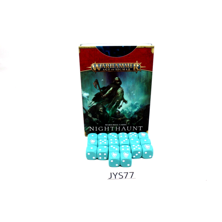 Warhammer Nighthaunt Warscroll Cards and Dice JYS77 - Tistaminis