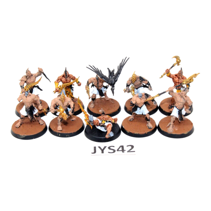 Warhammer Warriors of Chaos Disciples of Tzeentch Kairic Acolytes JYS42