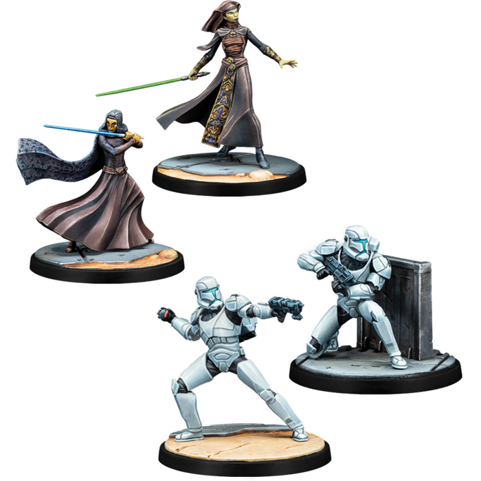 Star Wars: Shatterpoint: Plans and Preparation: General Luminara Unduli Squad Pack - Tistaminis