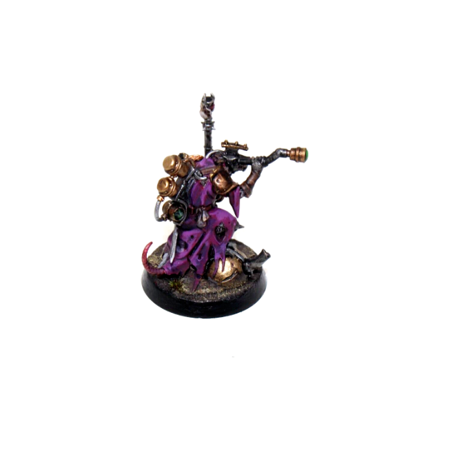 Warhammer Skaven Warlock Engineer Well Painted A4