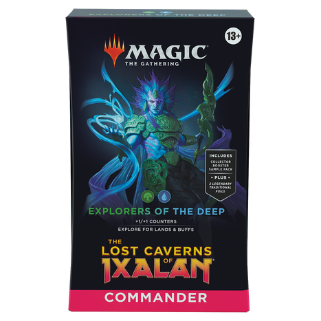 Magic the Gathering Lost Caverns of Ixalan Commander Explorers of the Deep - Nov-17 Pre-Order - Tistaminis