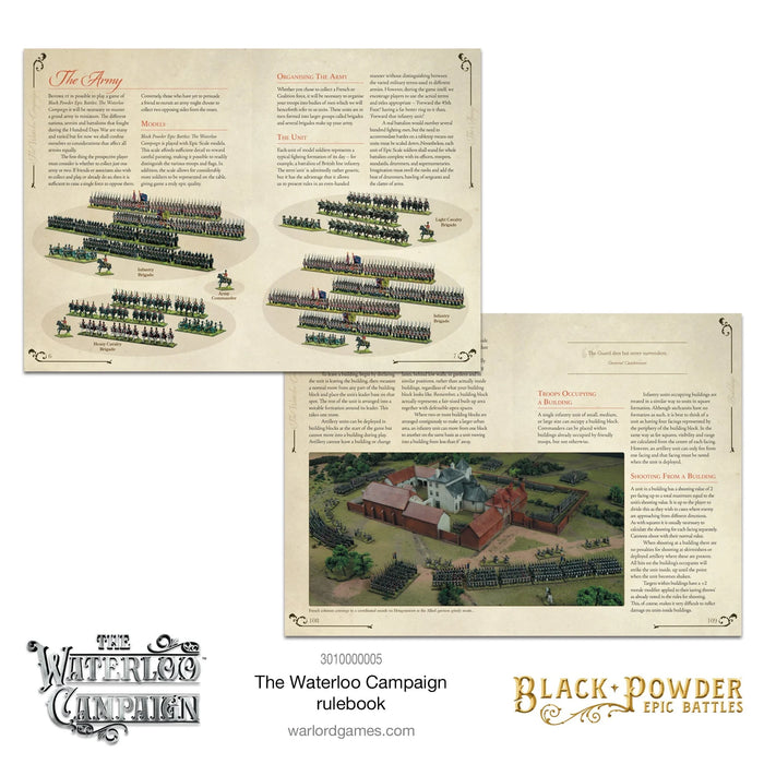 Black Powder - The Waterloo Campaign Book