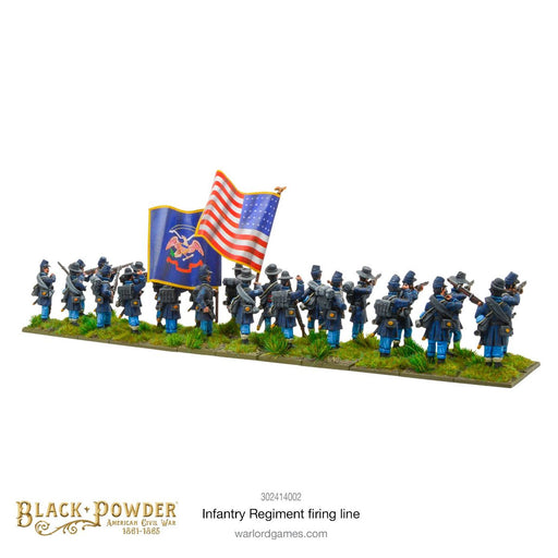 Black Powder ACW Infantry Regiment (Firing) New - Tistaminis