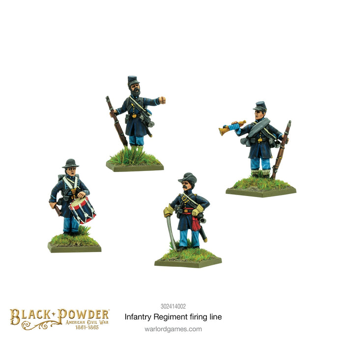 Black Powder ACW Infantry Regiment (Firing) New