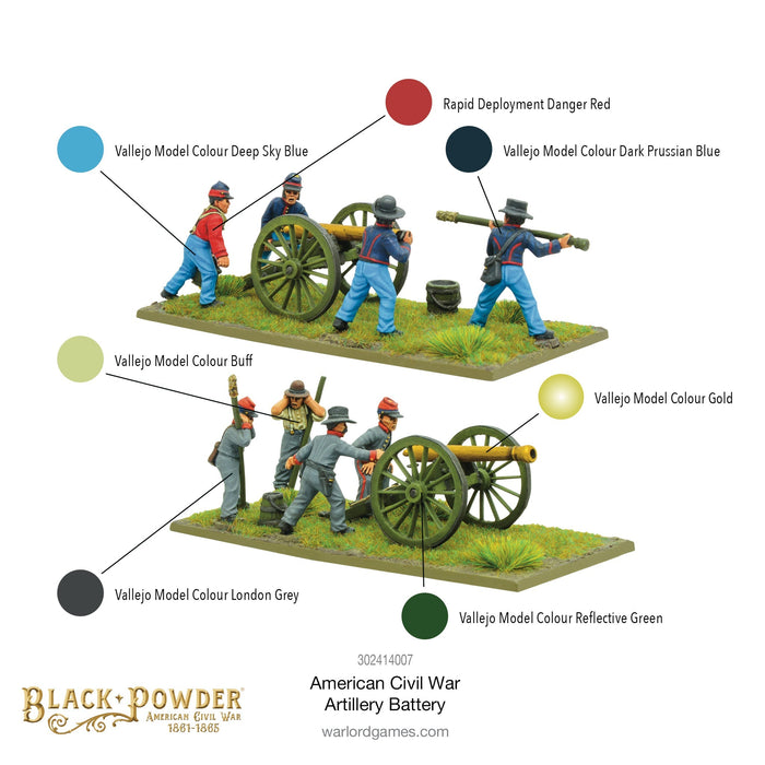 Black Powder American Civil War: Artillery Battery New