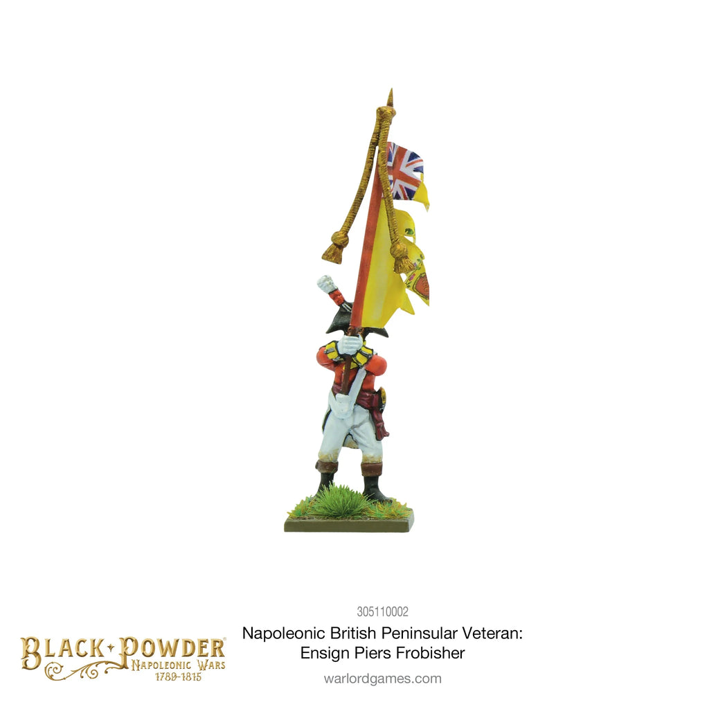 Black Powder Napoleonic British Peninsular Veteran: Ensign Piers Frobisher New - Tistaminis