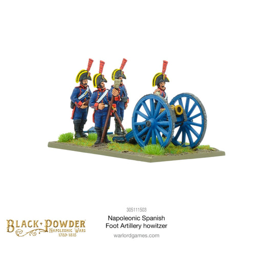 Black Powder Napoleonic Spanish foot artillery howitzer New - Tistaminis