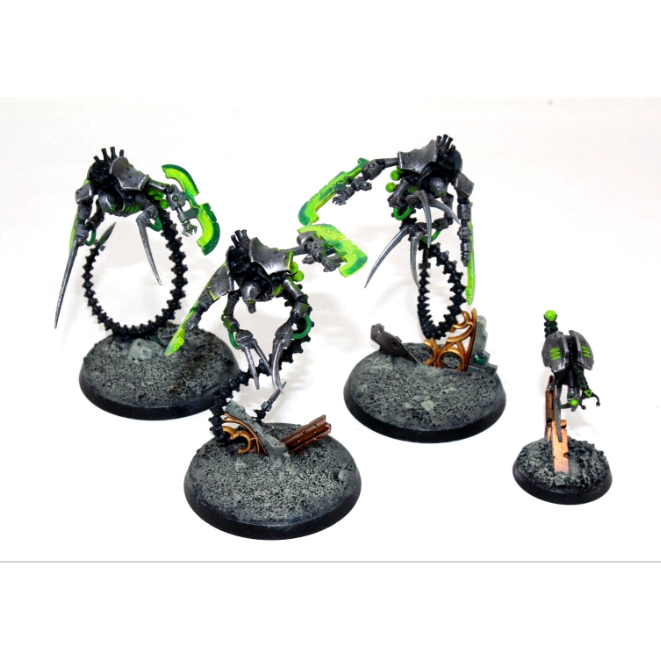 Warhammer Necrons Ophidian Destroyers Well Painted A12