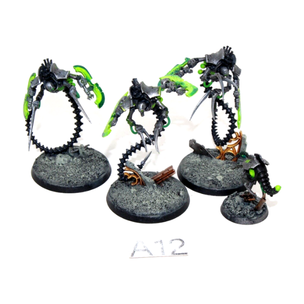 Warhammer Necrons Ophidian Destroyers Well Painted A12