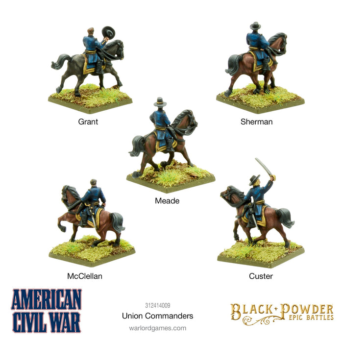 Black Powder Epic Battles: American Civil War Union Commanders - Tistaminis