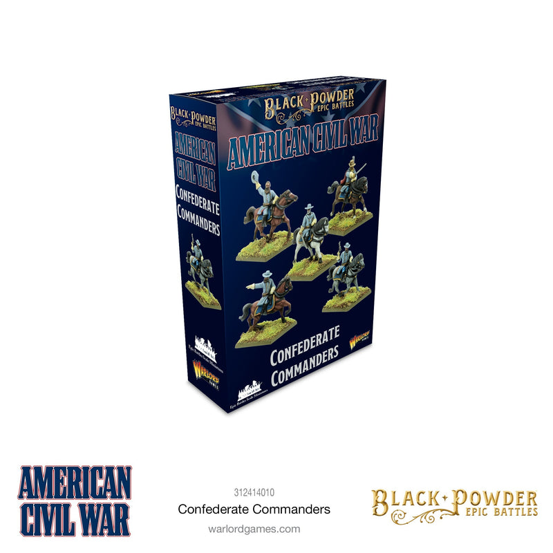 Black Powder Epic Battles: American Civil War Confederate Commanders - Tistaminis