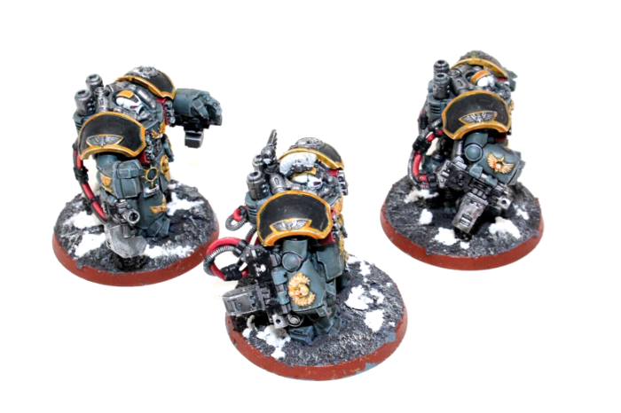 Warhammer Space Marines Centurion Assault Squad Well Painted JYS7