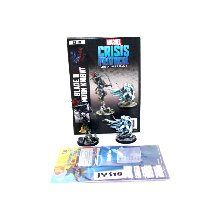 Marvel Crisis Protocol Blade and Moon Knight Well Painted JYS18 - Tistaminis