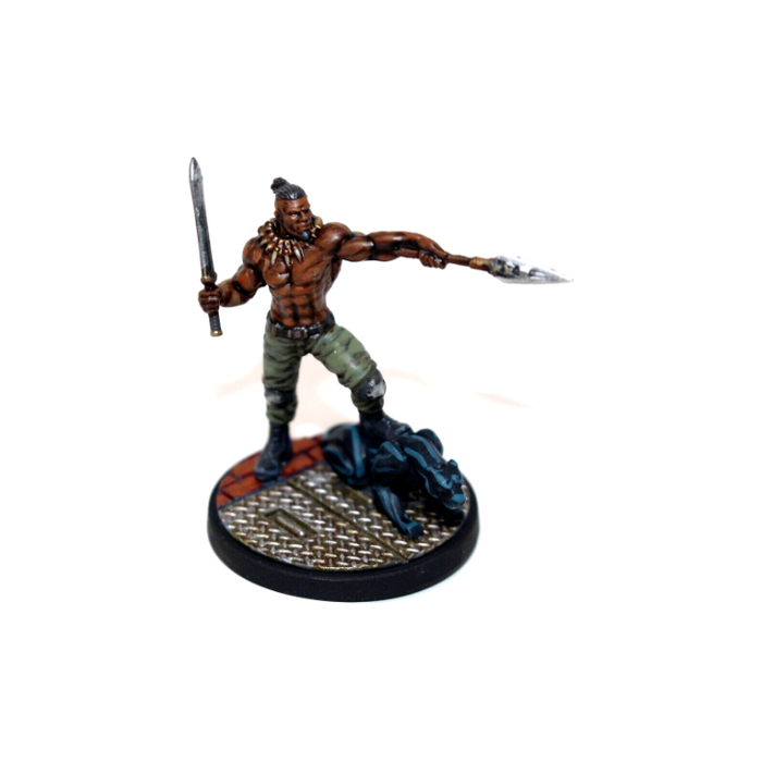 Marvel Crisis Protocol Black Panther and Killmonger Well Painted JYS18 - Tistaminis