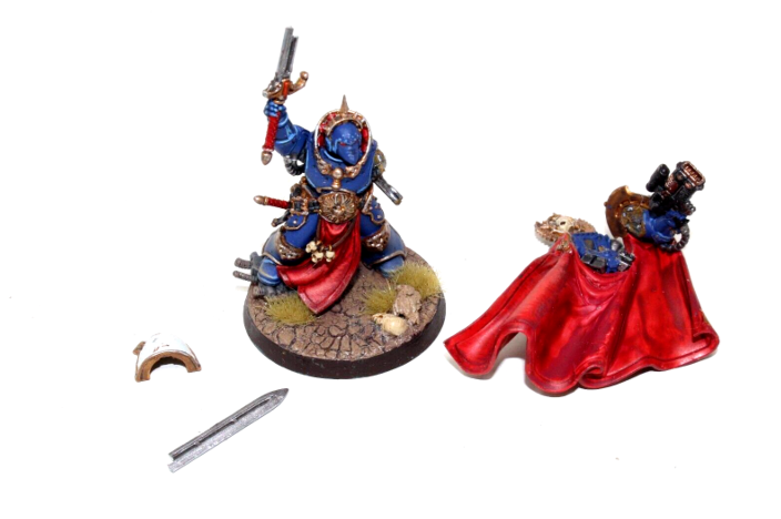 Warhammer Space Marines Captain Well Painted JYS8