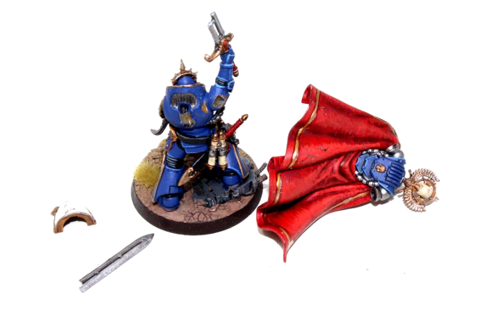 Warhammer Space Marines Captain Well Painted JYS8