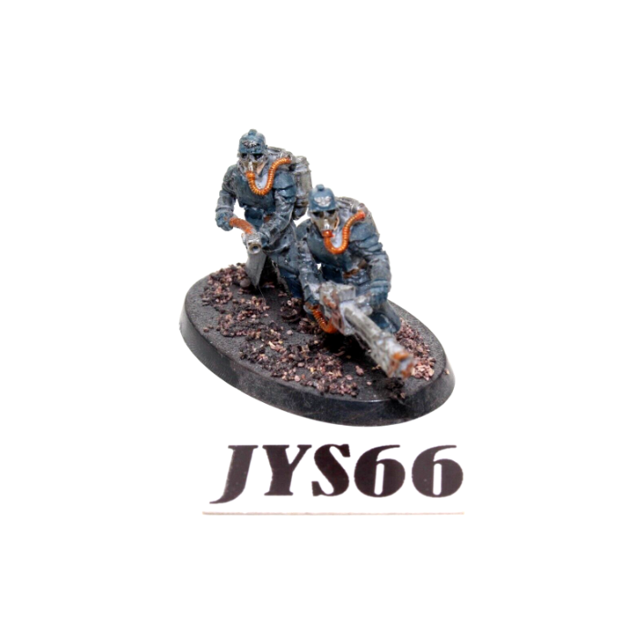 Warhammer Imperial Guard Death Korps Lascannon Team JYS66 - Tistaminis