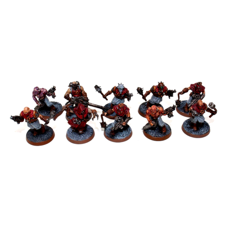 Warhammer Chaos Space Marines Chaos Cultists Well Painted JYS10