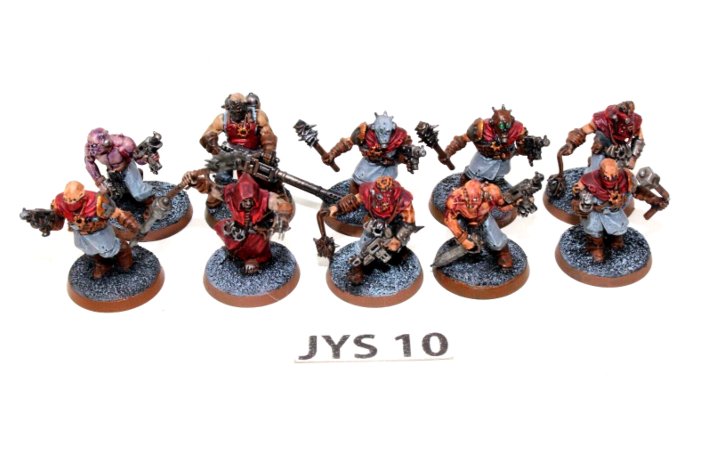 Warhammer Chaos Space Marines Chaos Cultists Well Painted JYS10