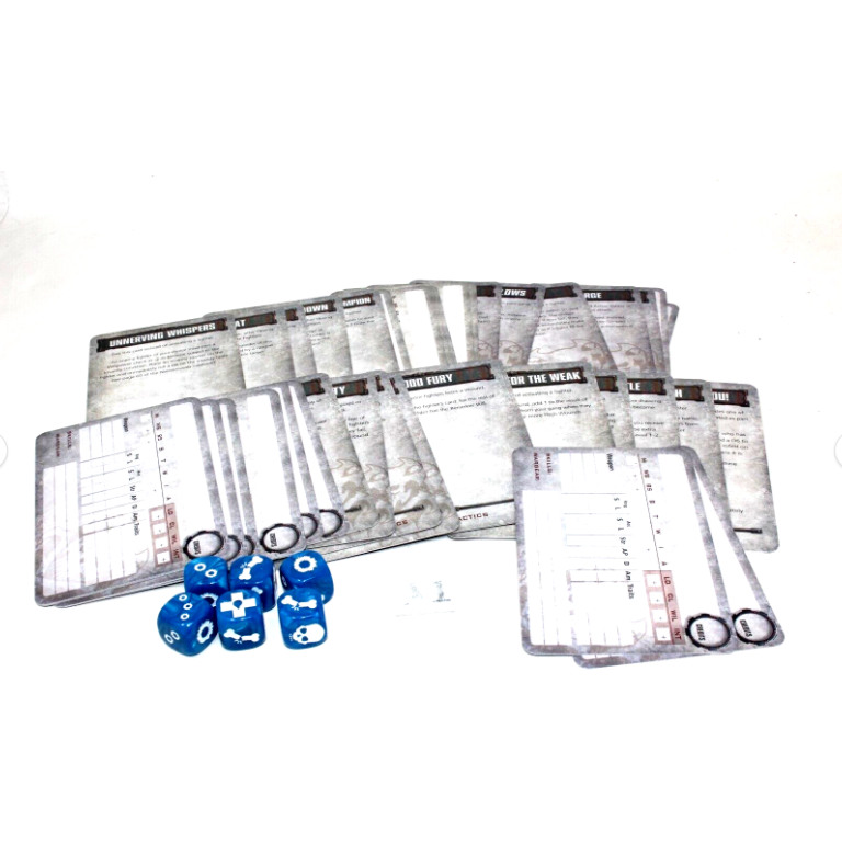 Necromunda Blank Fighter Cards and Reference Cards A1 - Tistaminis