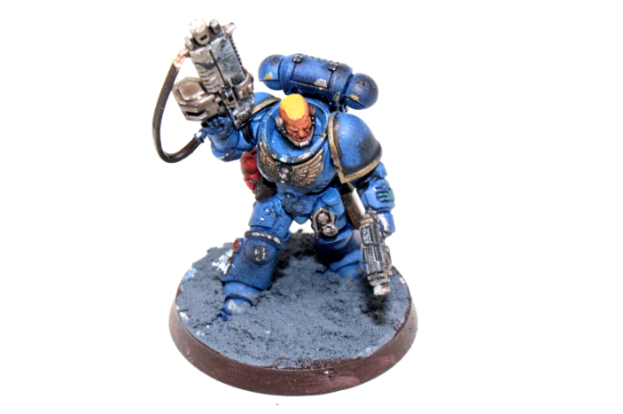 Warhammer Space Marines Intercessor Sergeant Well Painted JYS10